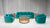 ATLANTA SOFA GROUPING 1 - TEAL