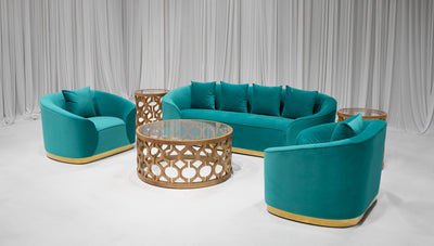 ATLANTA SOFA GROUPING 1 - TEAL