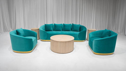 ATLANTA SOFA GROUPING 2 - TEAL