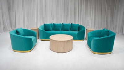 ATLANTA SOFA GROUPING 2 - TEAL