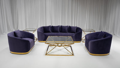 ATLANTA SOFA GROUPING 1 - VIOLET