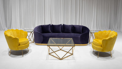 ATLANTA SOFA GROUPING 2 - VIOLET