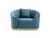 ATLANTA ARMCHAIR - DUSTY BLUE