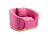 ATLANTA ARMCHAIR - HOT PINK