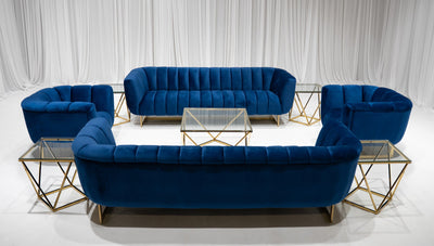 AVENUE SOFA GROUPING 2 - BLUE