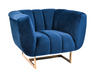 AVENUE ARMCHAIR - BLUE