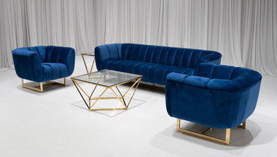 AVENUE SOFA GROUPING 1 - BLUE