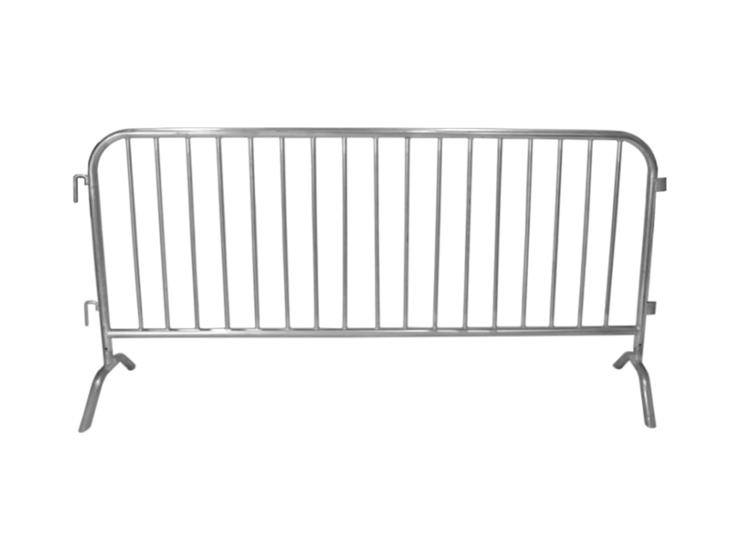 BIKE RACK BARRICADE - H 42" / W 90" (7.5ft) LLL’s bike rack barricade is a must-have for any event, concert, or rally. Manufactured from heavy-duty galvanized steel and designed for superior weather-ability, it provides a reliable and secure way to organi