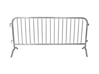 BIKE RACK BARRICADE - H 42" / W 90" (7.5ft) LLL’s bike rack barricade is a must-have for any event, concert, or rally. Manufactured from heavy-duty galvanized steel and designed for superior weather-ability, it provides a reliable and secure way to organi