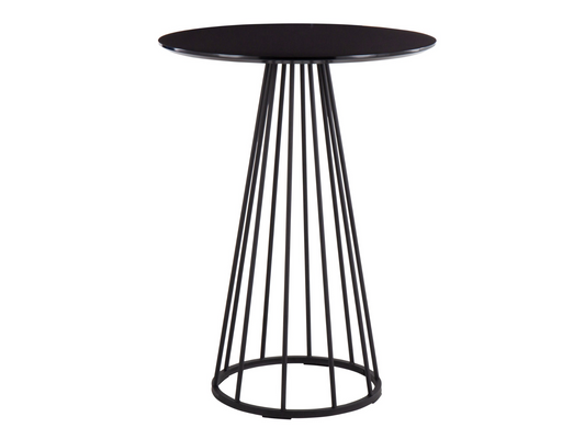 BISTRO HIGHBOY - BLACK W/ BLACK BASE