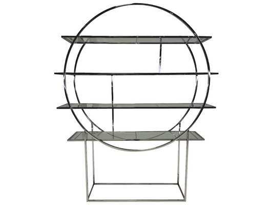 BRANDY DISPLAY UNIT - SILVER