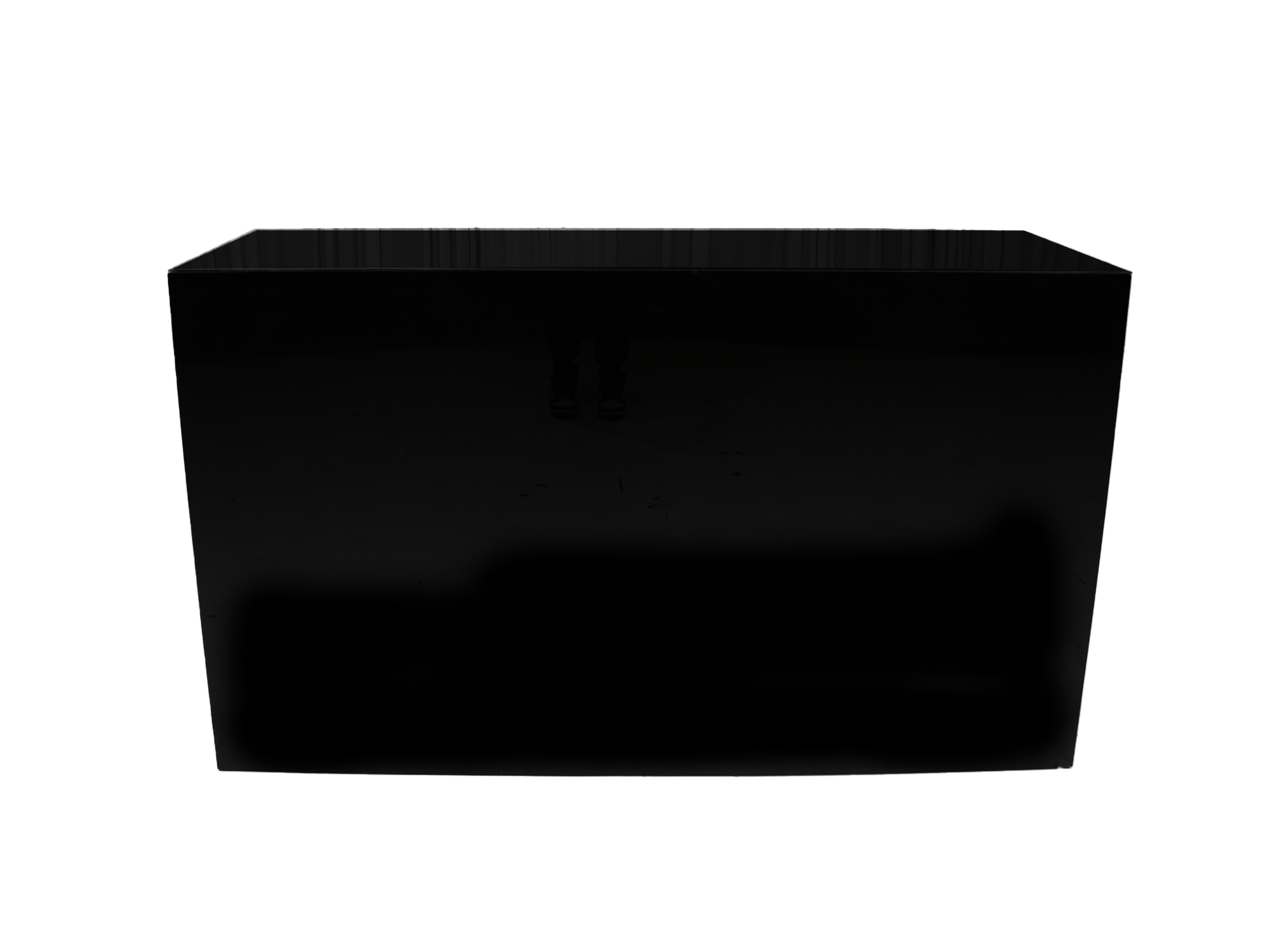 ACRYLIC 6FT BAR - GLOSSY BLACK