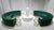 BUCKHEAD CURVED SOFA GROUPING 2 - EMERALD