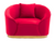 ATLANTA ARMCHAIR - RED