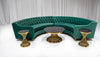 BUCKHEAD CURVED SOFA GROUPING 1 - EMERALD