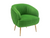 EMORY ARMCHAIR - PARROT GREEN