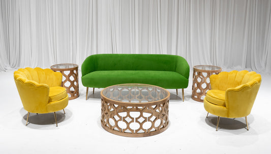 EMORY SOFA GROUPING 2 - PARROT GREEN