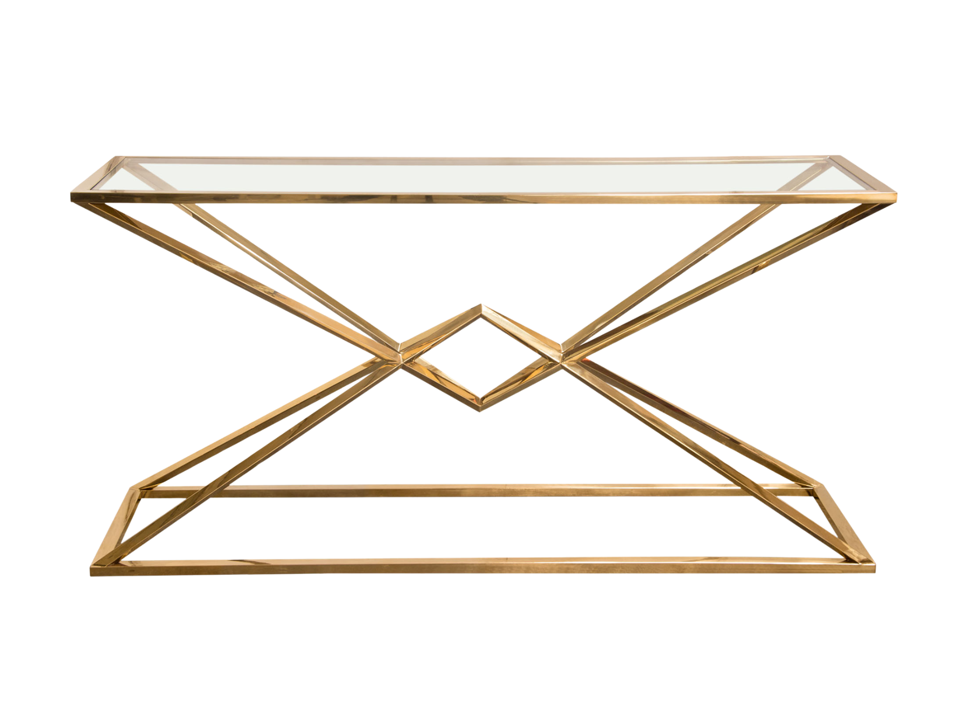 ENCORE CONSOLE TABLE - GOLD