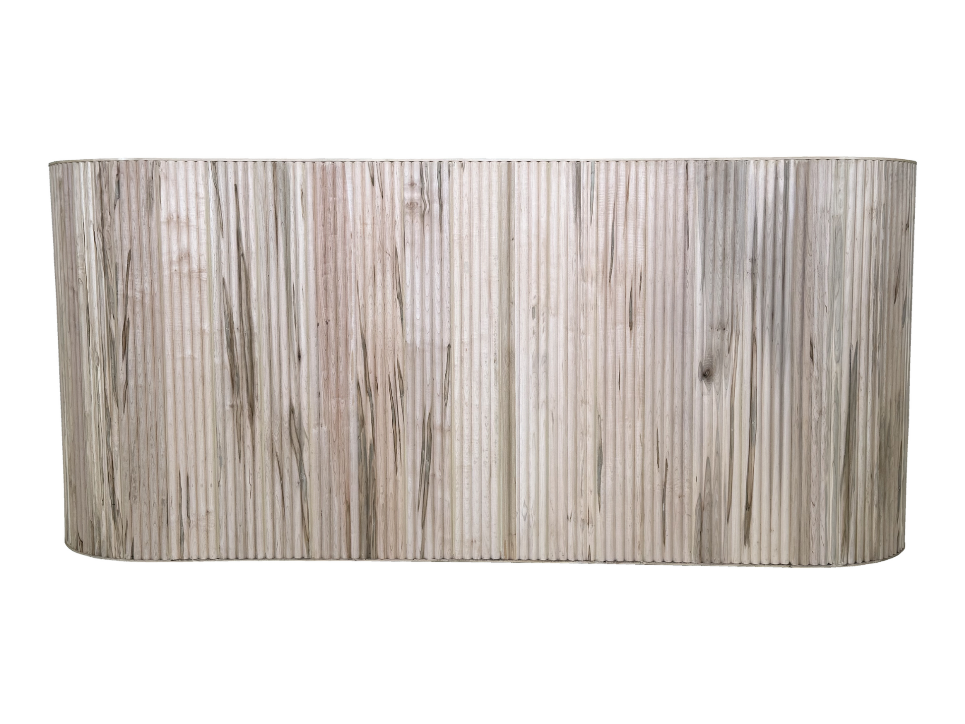 FAIRMONT FLUTED 8FT BAR - NATURAL