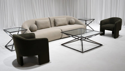 FULTON SOFA GROUPING 2 - LIGHT TAUPE