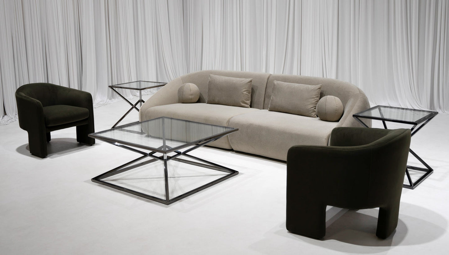 FULTON SOFA GROUPING 2 - LIGHT TAUPE