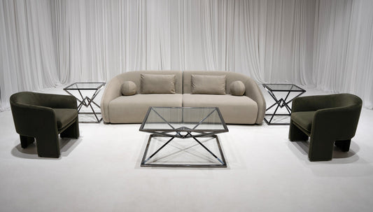 FULTON SOFA GROUPING 2 - LIGHT TAUPE