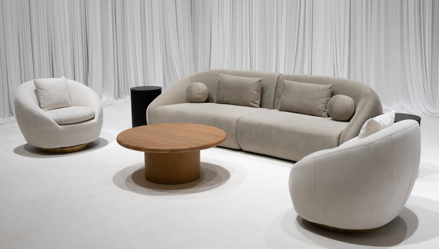 FULTON SOFA GROUPING 3 - LIGHT TAUPE