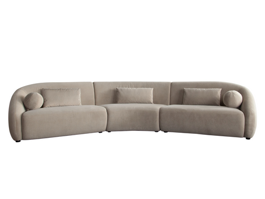 FULTON SOFA (3PC) - LIGHT TAUPE