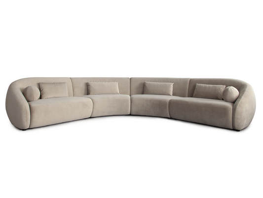 FULTON SOFA (4PC) - LIGHT TAUPE