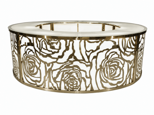 SKYY ROSE CIRCULAR BAR - GOLD