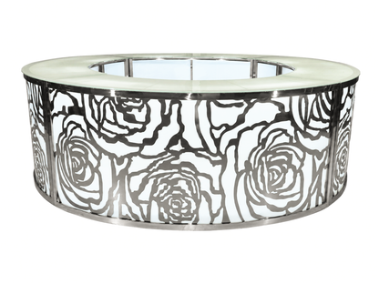 SKYY ROSE CIRCULAR BAR - SILVER