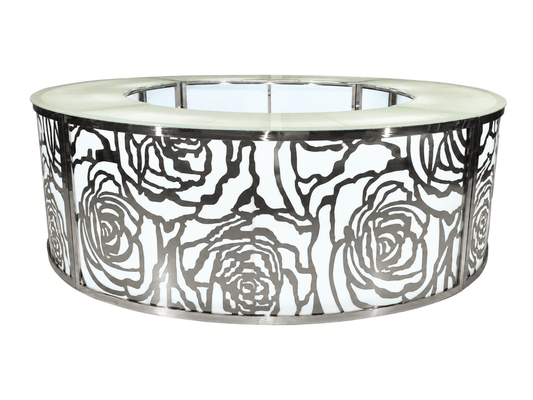 SKYY ROSE CIRCULAR BAR - SILVER