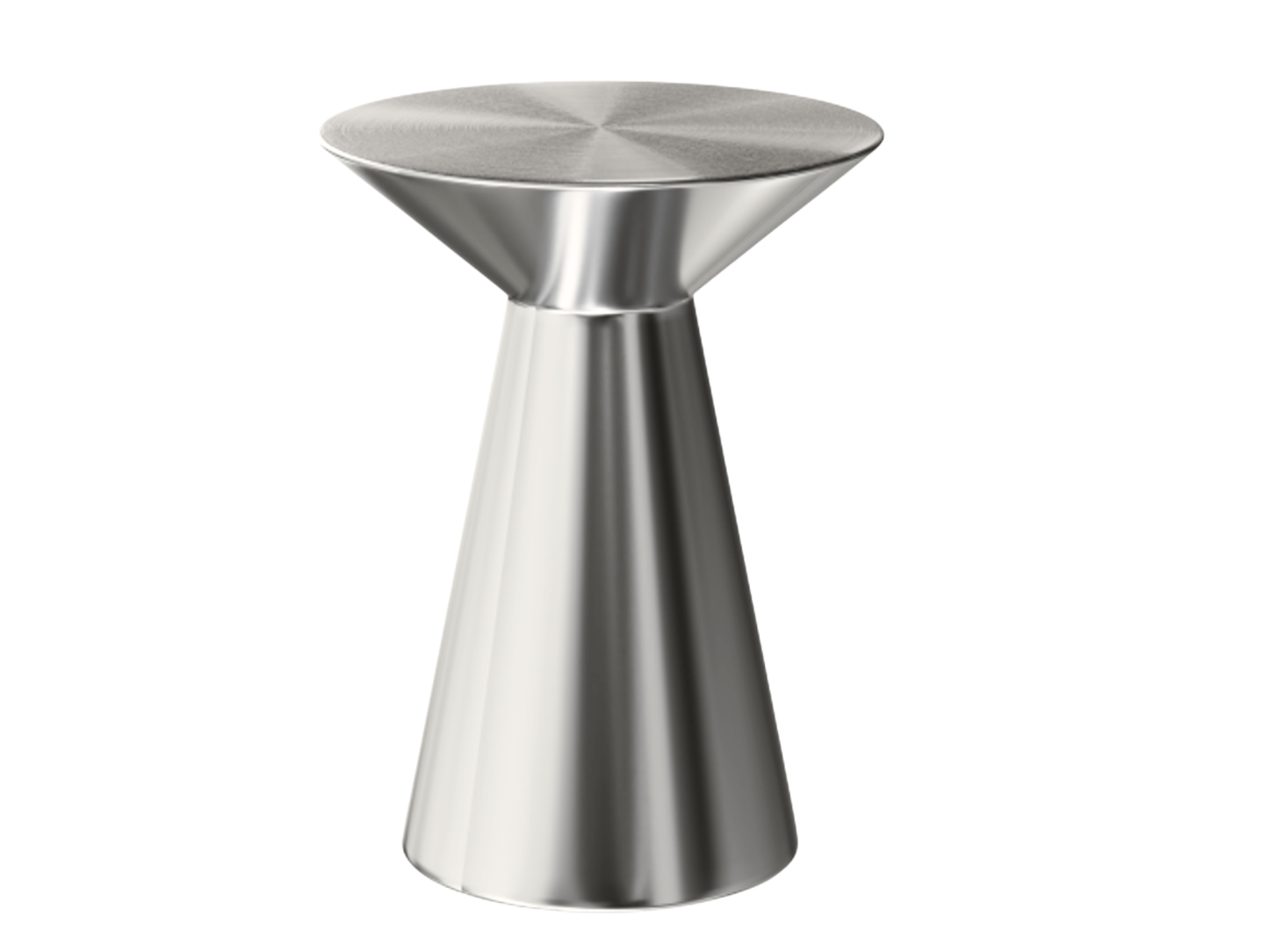 MILAN ACCENT TABLE - SILVER
