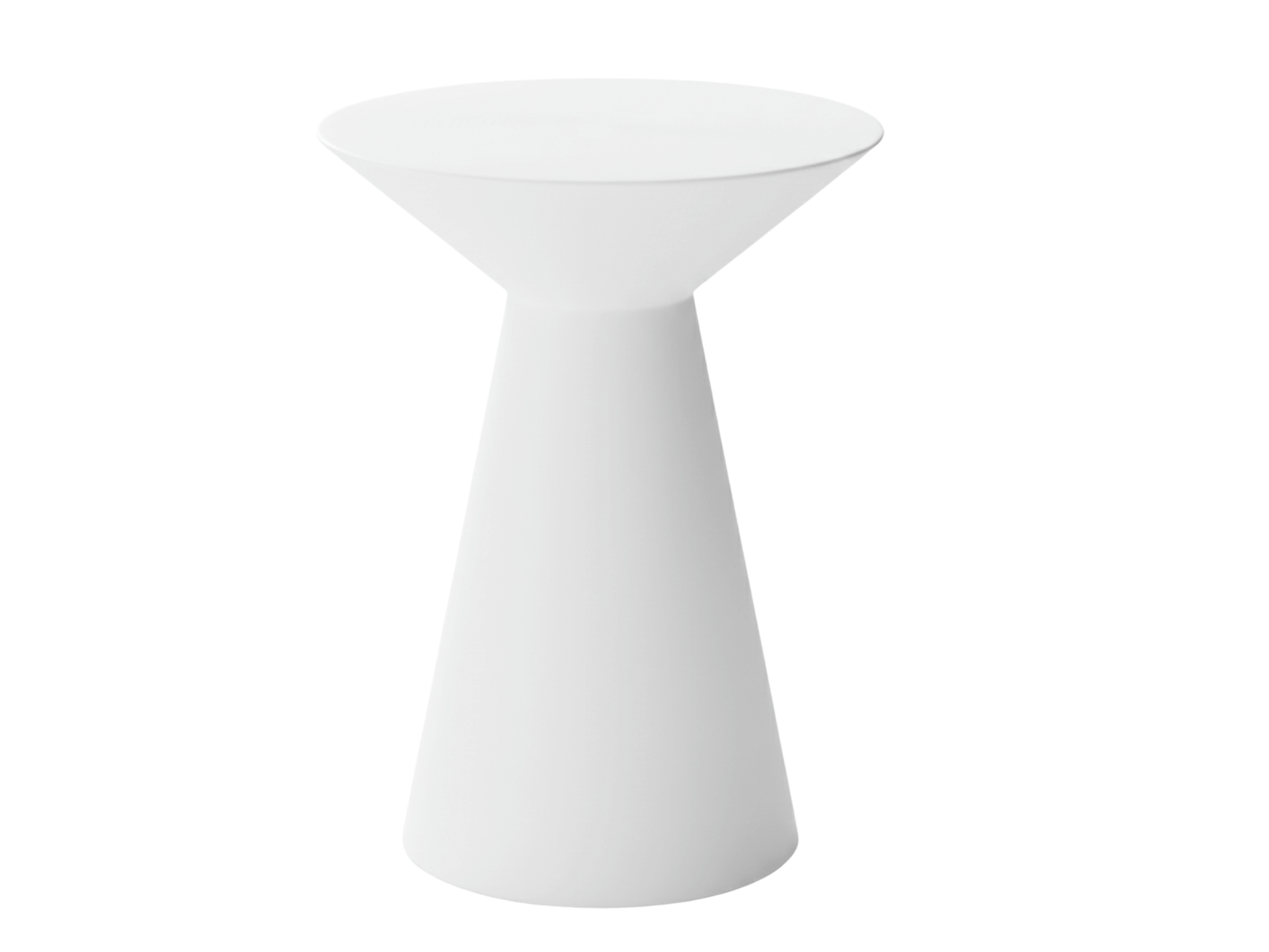 MILAN ACCENT TABLE - WHITE