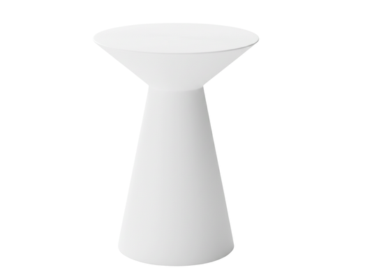 MILAN ACCENT TABLE - WHITE