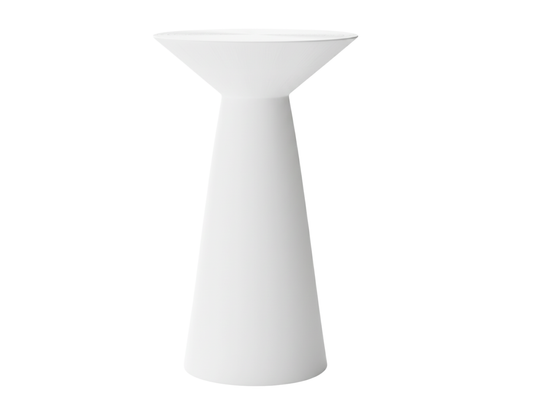 MILAN HIGHBOY TABLE - WHITE