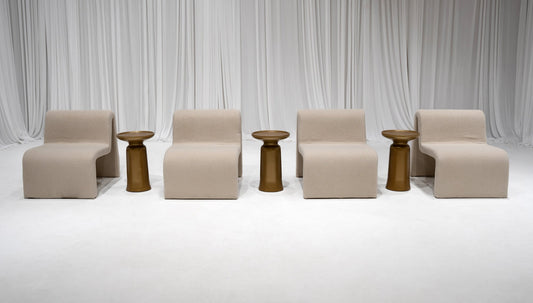 OLIVIA CHAIR GROUPING 1 - CAMEL