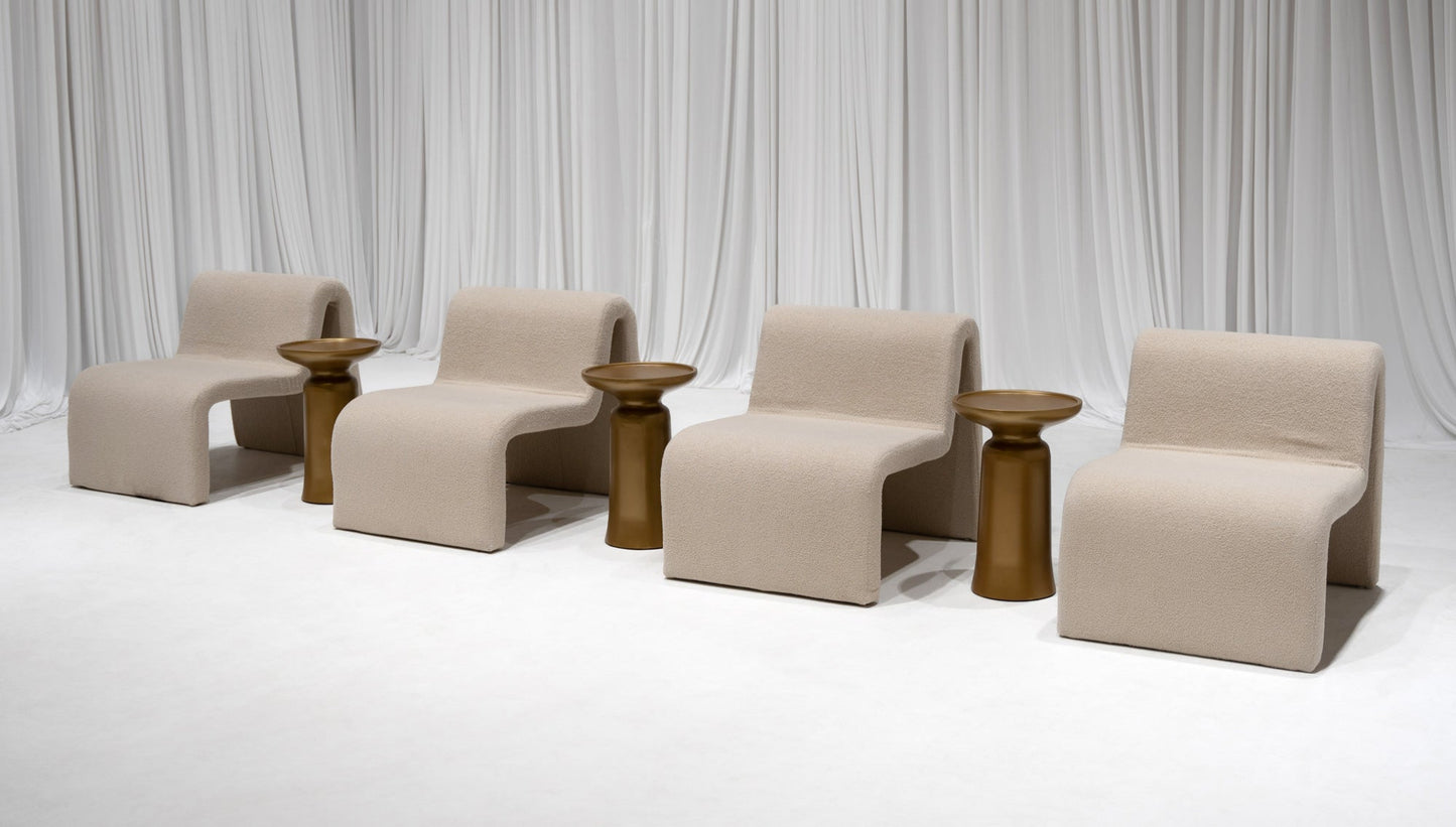 OLIVIA CHAIR GROUPING 1 - CAMEL