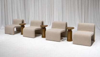 OLIVIA CHAIR GROUPING 1 - CAMEL