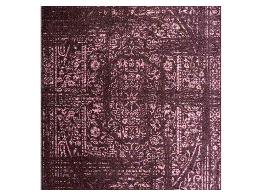 PATTERNED AREA RUG - PURPLE BURGUNDY | 10' x 14'