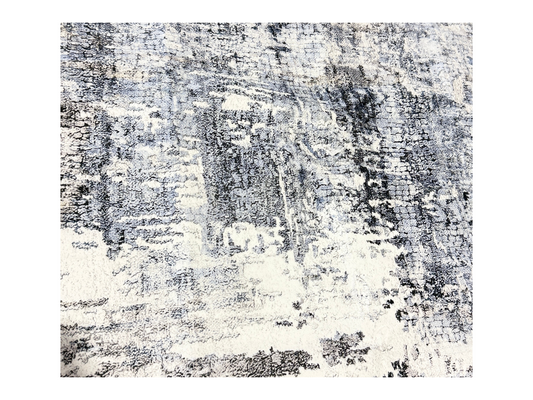 PATTERNED AREA RUG - BLUE | 8' x 10'