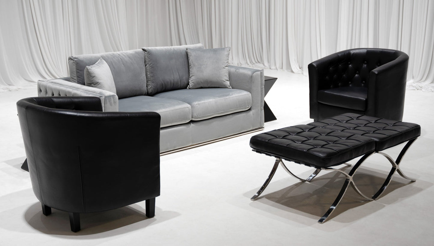 PRESLEY LOVESEAT GROUPING 1 - PLATINUM GREY