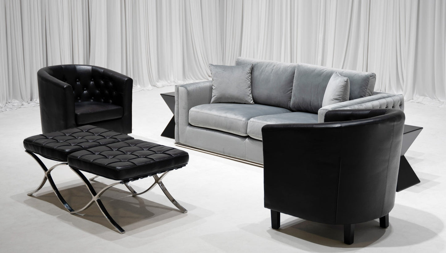 PRESLEY LOVESEAT GROUPING 1 - PLATINUM GREY