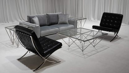 PRESLEY LOVESEAT GROUPING 2 - PLATINUM GREY