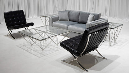 PRESLEY LOVESEAT GROUPING 2 - PLATINUM GREY