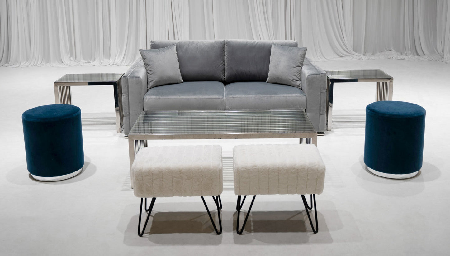 PRESLEY LOVESEAT GROUPING 3 - PLATINUM GREY
