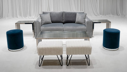 PRESLEY LOVESEAT GROUPING 3 - PLATINUM GREY
