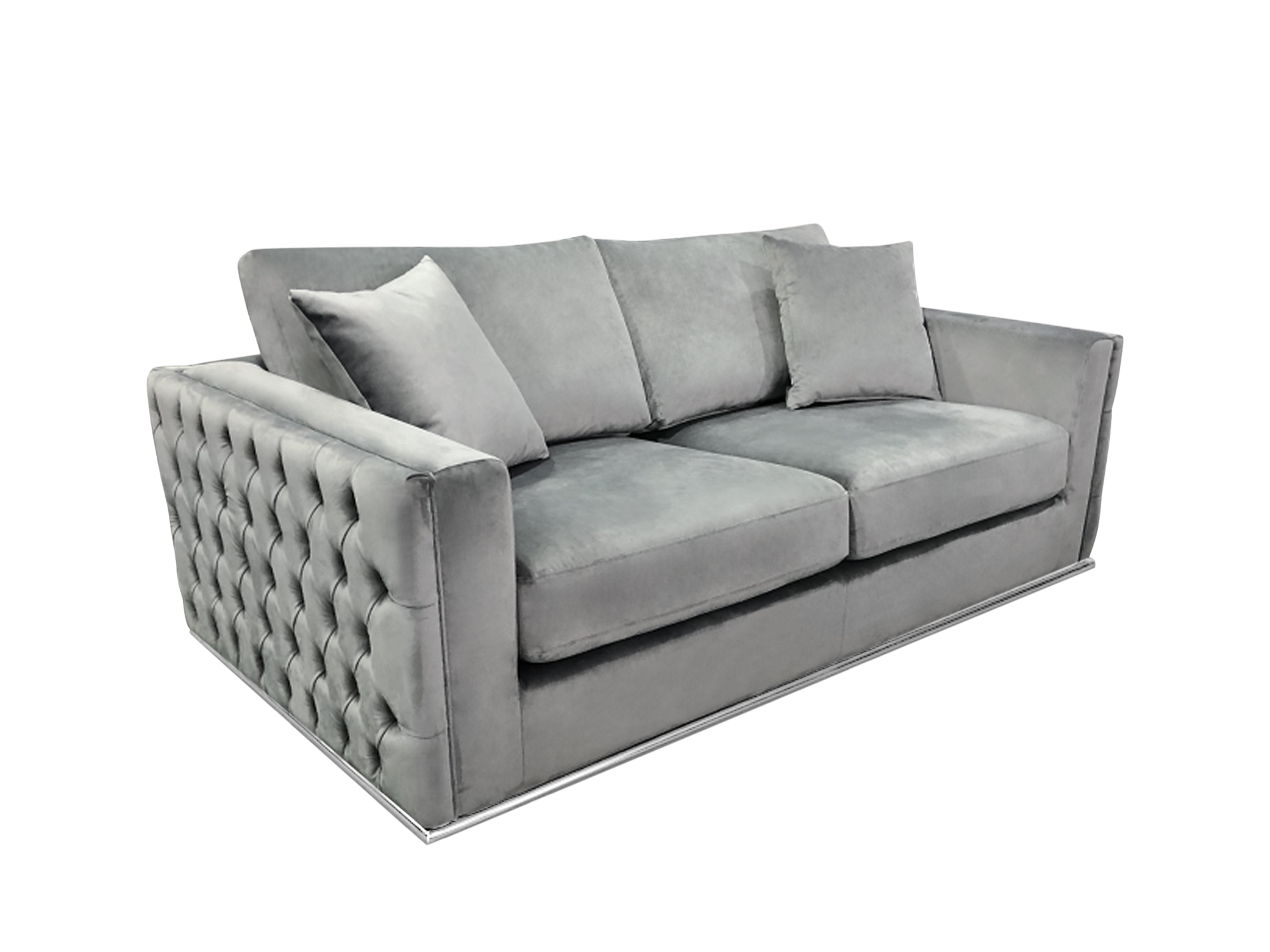 PRESLEY LOVESEAT - PLATINUM GREY