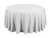 ROUND POLY LINEN - SILVER | 132"