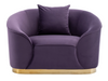 ATLANTA ARMCHAIR - VIOLET